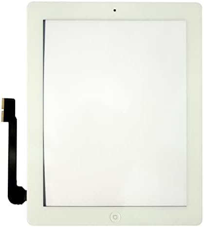 Apple iPad 3 Beyaz ile Uyumlu Power4Laptops Yedek Sayısallaştırıcı Dokunmatik Ekran