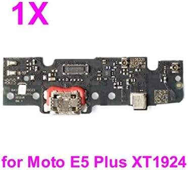 PHONSUN USB şarj portu PCB kartı için Mic ile Motorola Moto E5 Artı XT1924-7 / XT1924-8 / E5 Supra XT1924-6